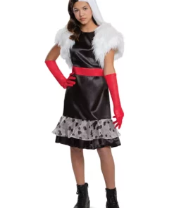 Disguise 101 Dalmatians (Animated) Tween Cruella Costume