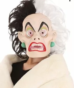 Elope Disney 101 Dalmatians Cruella De Vil Latex Mask