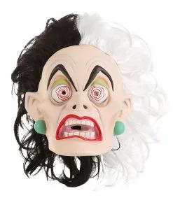 Elope Disney 101 Dalmatians Cruella De Vil Latex Mask -Wonderful Halloween Costumes Shop 101 dalmatians cruella de vil latex mask alt 3