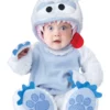 In Character Abominable Snowbaby Costume For Infants -Wonderful Halloween Costumes Shop abominable snowbaby infant costume
