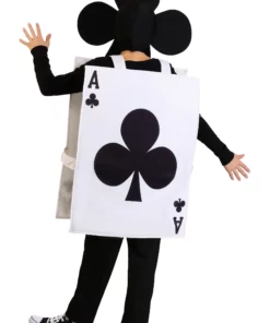 Fun Costumes Ace Of Clubs Card Costume For Kids 6 Fun Costumes Ace Of Clubs Card Costume For Kids -Wonderful Halloween Costumes Shop ace of clubs kids costume alt 1