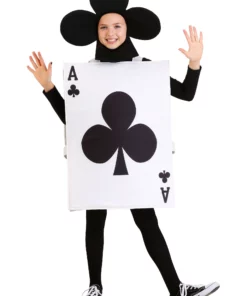 Fun Costumes Ace Of Clubs Card Costume For Kids 7 Fun Costumes Ace Of Clubs Card Costume For Kids -Wonderful Halloween Costumes Shop ace of clubs kids costume alt 2