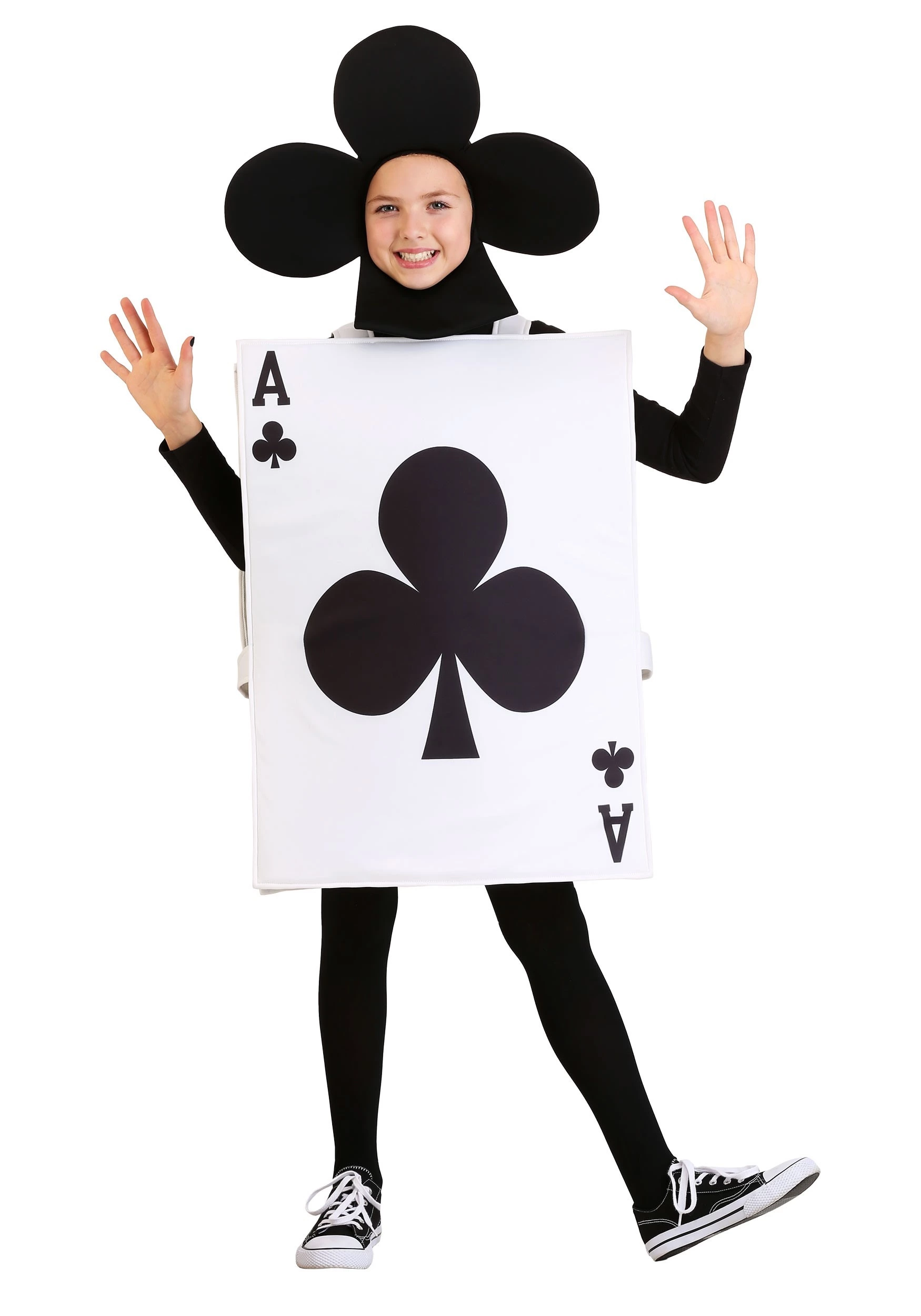 Fun Costumes Ace Of Clubs Card Costume For Kids 5 Fun Costumes Ace Of Clubs Card Costume For Kids - Image 3