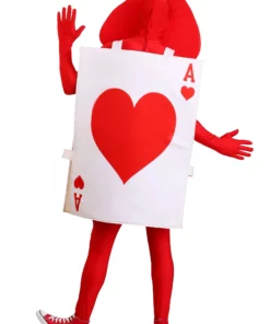 Fun Costumes Adult Ace Of Hearts Costume -Wonderful Halloween Costumes Shop adult ace of hearts costume3