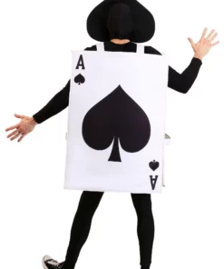 Fun Costumes Ace Of Spades Costume For Adults -Wonderful Halloween Costumes Shop adult ace of spades costume2