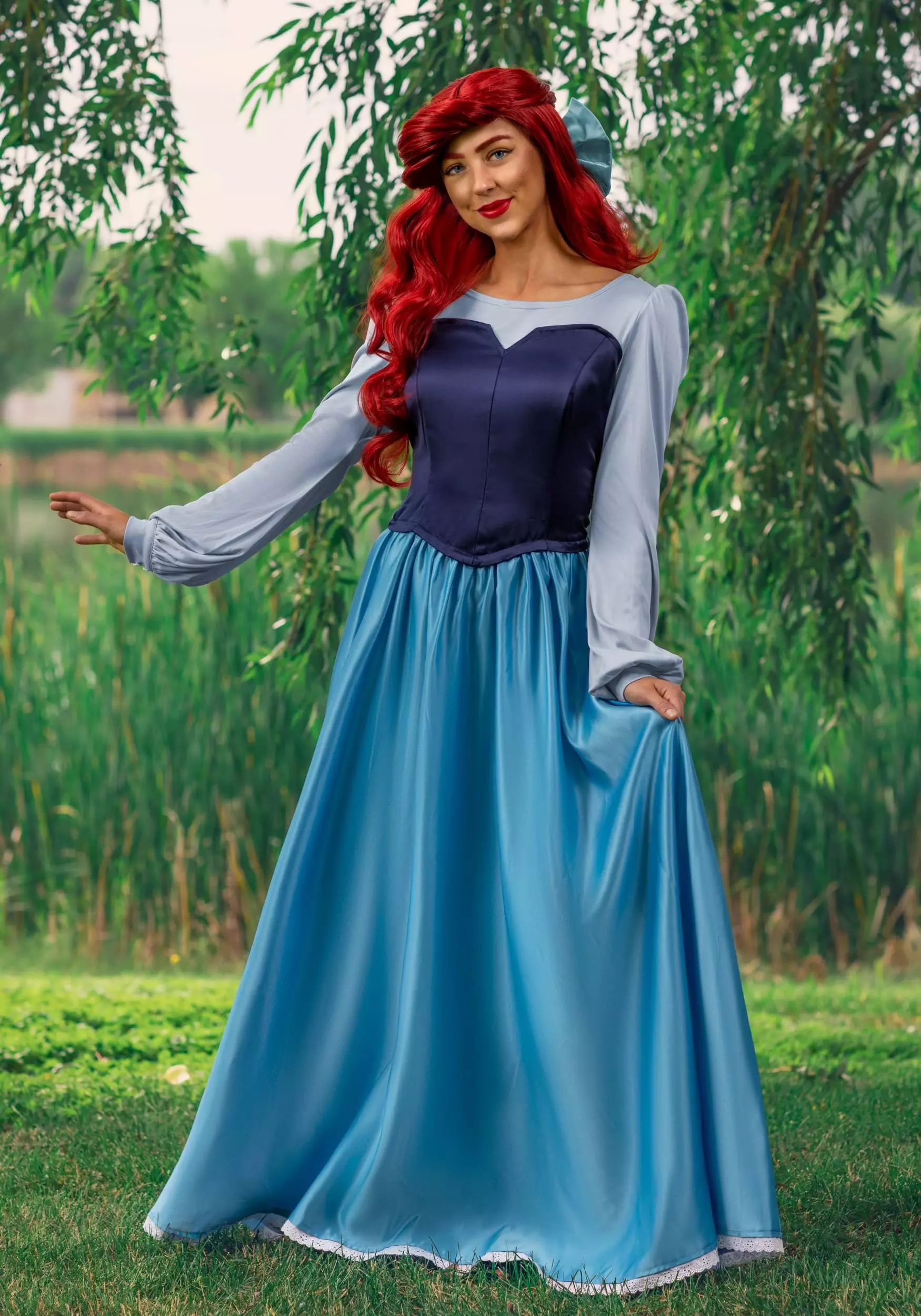 Armada Disney's The Little Mermaid Ariel Blue Costume Dress For Women 6 Armada Disney's The Little Mermaid Ariel Blue Costume Dress For Women - Image 4