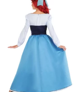 Armada Disney's The Little Mermaid Ariel Blue Costume Dress For Women 14 Armada Disney's The Little Mermaid Ariel Blue Costume Dress For Women -Wonderful Halloween Costumes Shop adult ariel blue dress costume alt 4