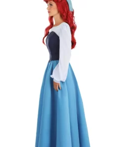Armada Disney's The Little Mermaid Ariel Blue Costume Dress For Women 15 Armada Disney's The Little Mermaid Ariel Blue Costume Dress For Women -Wonderful Halloween Costumes Shop adult ariel blue dress costume alt 5