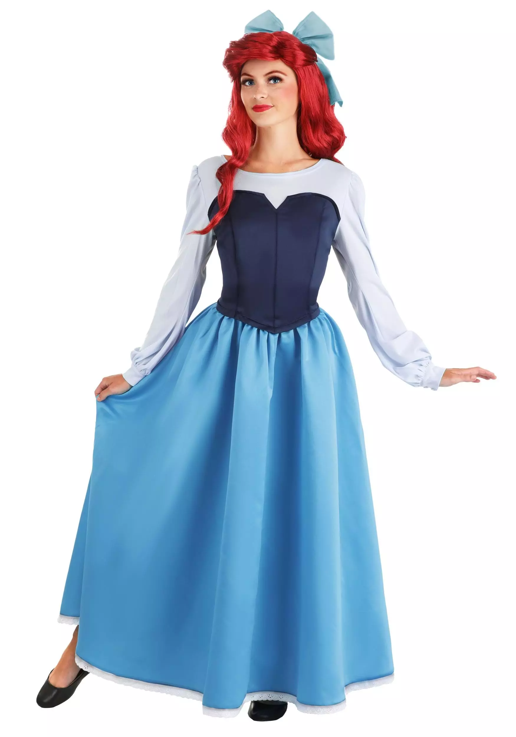 Armada Disney's The Little Mermaid Ariel Blue Costume Dress For Women 9 Armada Disney's The Little Mermaid Ariel Blue Costume Dress For Women - Image 7