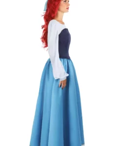 Armada Disney's The Little Mermaid Ariel Blue Costume Dress For Women 17 Armada Disney's The Little Mermaid Ariel Blue Costume Dress For Women -Wonderful Halloween Costumes Shop adult ariel blue dress costume alt 7