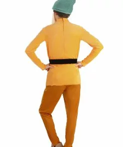 Fun Costumes Disney Snow White Bashful Dwarf Costume For Adults -Wonderful Halloween Costumes Shop adult bashful dwarf costume alt 5