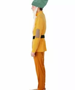Fun Costumes Disney Snow White Bashful Dwarf Costume For Adults -Wonderful Halloween Costumes Shop adult bashful dwarf costume alt 6