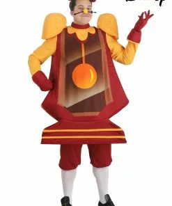 Fun Costumes Cogsworth Costume For Men From Disney's Beauty And The Beast -Wonderful Halloween Costumes Shop adult beauty and the beast cogsworth costume alt 7