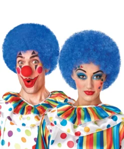 Seasons (HK) Ltd. Blue Clown Wig For Adults