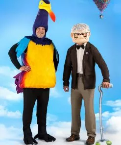 Fun Costumes Carl UP Disney Costume For Adults -Wonderful Halloween Costumes Shop adult carl up costume alt 2