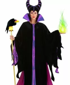 Fun Costumes Disney Classic Maleficent Costume For Adults -Wonderful Halloween Costumes Shop adult classic maleficent costume alt 2
