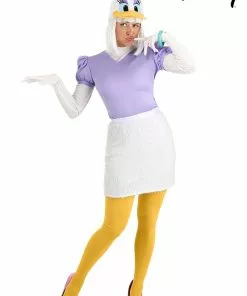 Armada Daisy Duck Costume For Adults -Wonderful Halloween Costumes Shop adult daisy duck costume alt 10