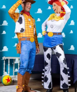 Fun Costumes Deluxe Disney Toy Story Jessie Costume For Women -Wonderful Halloween Costumes Shop adult deluxe jessie toy story costume alt 2