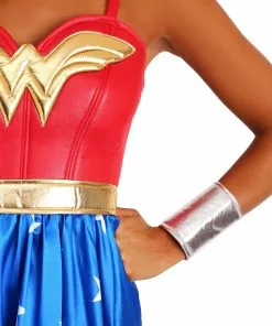 Rubies Costume Co. Inc Deluxe Long Dress Wonder Woman Adult Costume 15 Rubies Costume Co. Inc Deluxe Long Dress Wonder Woman Adult Costume -Wonderful Halloween Costumes Shop adult deluxe long dress wonder woman costume alt6