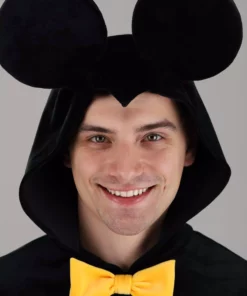 Fun Costumes Deluxe Mickey Mouse Disney Costume For Adults -Wonderful Halloween Costumes Shop adult deluxe mickey mouse costume alt 3