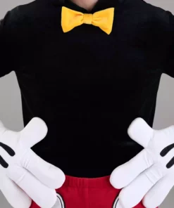 Fun Costumes Deluxe Mickey Mouse Disney Costume For Adults -Wonderful Halloween Costumes Shop adult deluxe mickey mouse costume alt 4