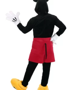 Fun Costumes Deluxe Mickey Mouse Disney Costume For Adults -Wonderful Halloween Costumes Shop adult deluxe mickey mouse costume alt 9