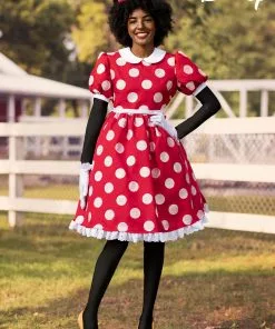 Fun Costumes Disney Deluxe Minnie Mouse Adult Costume