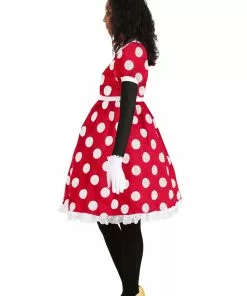 Fun Costumes Disney Deluxe Minnie Mouse Adult Costume -Wonderful Halloween Costumes Shop adult deluxe minnie mouse costume alt 4