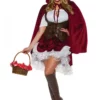 Underwraps Women's Deluxe Sexy Red Riding Hood Costume -Wonderful Halloween Costumes Shop adult deluxe red riding hood costume