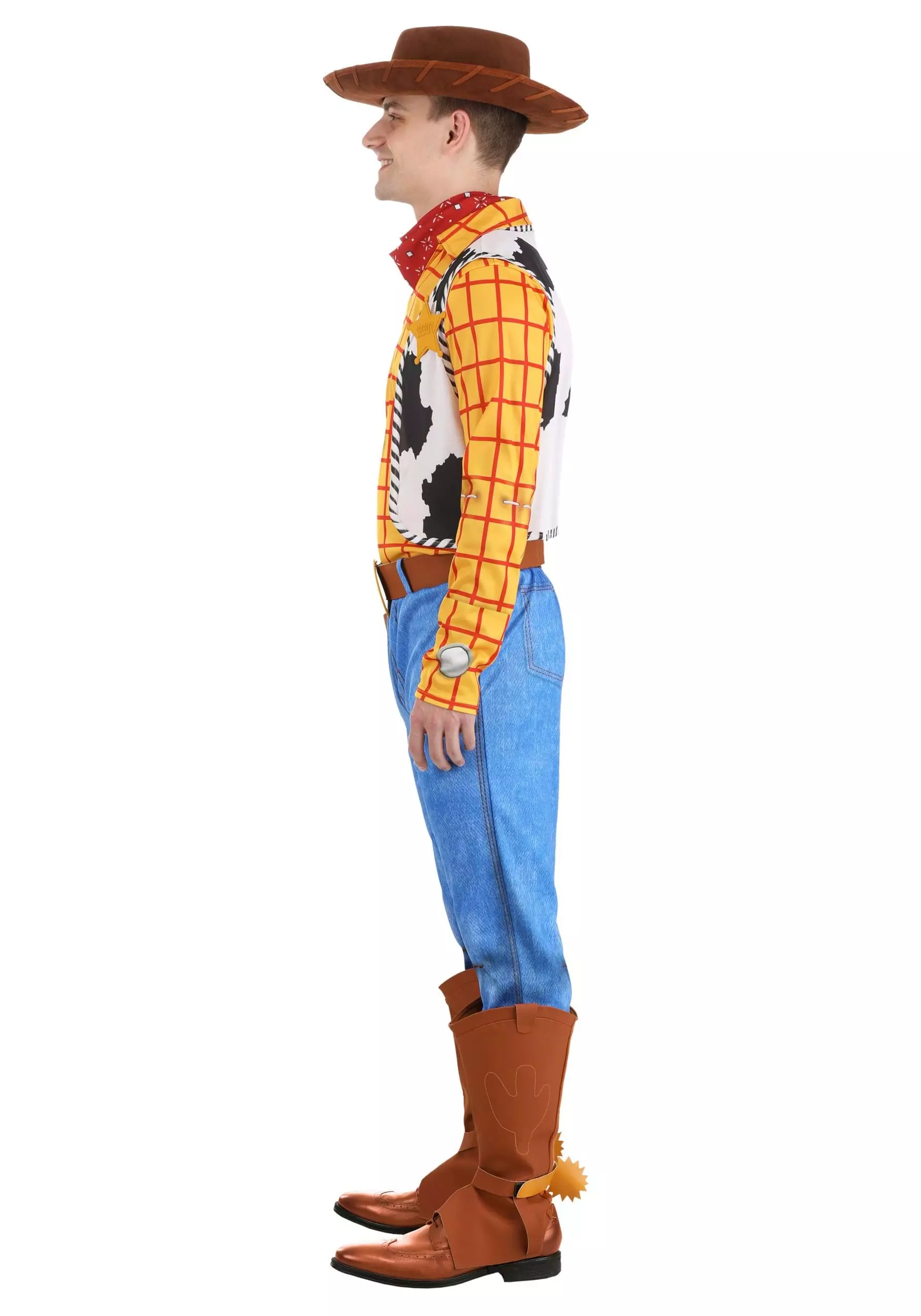 Fun Costumes Men's Disney Deluxe Woody Toy Story Costume 15 Fun Costumes Men's Disney Deluxe Woody Toy Story Costume - Image 13