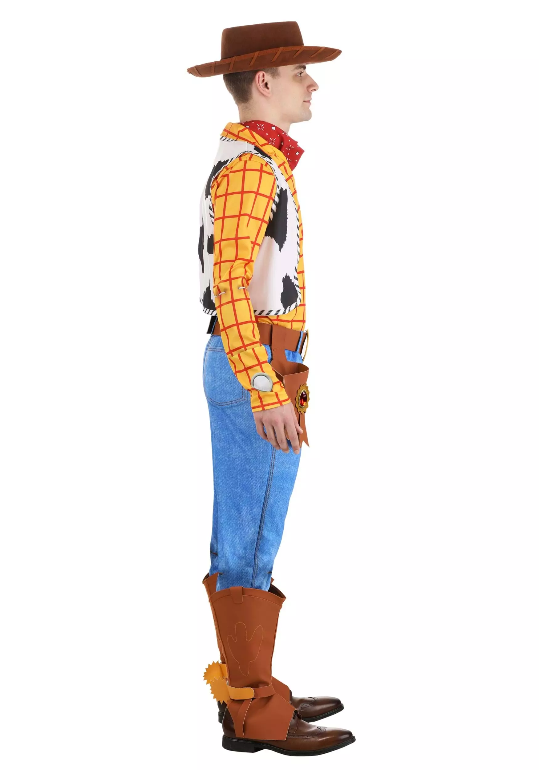 Fun Costumes Men's Disney Deluxe Woody Toy Story Costume 16 Fun Costumes Men's Disney Deluxe Woody Toy Story Costume - Image 14