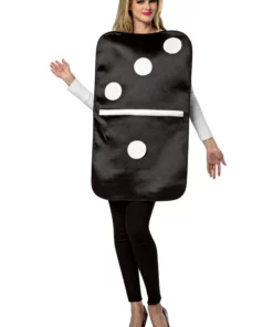 Rasta Imposta Domino Adult Costume -Wonderful Halloween Costumes Shop adult domino costume image3