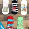 Elope Adult Dr. Seuss No Show Sock 5 Pair Set