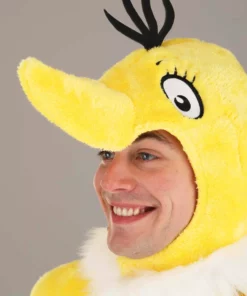 Guangzhou Fashion Travelling Goods Co. Ltd Dr. Seuss Star Bellied Sneetch Adult Costume -Wonderful Halloween Costumes Shop adult dr seuss star bellied sneetch costume alt 2