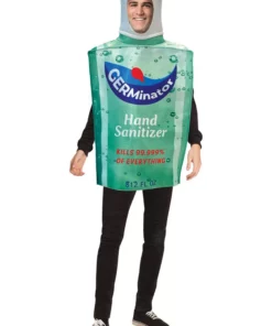 Morris Costumes Germinator Hand Sanitizer Bottle Costume For Adults