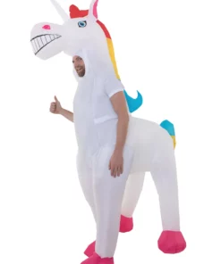 Morphsuits Adult's Giant Inflatable Unicorn Costume