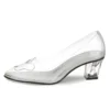 Pleasers USA, Inc. Adult Clear Shoes 1 Pleasers USA, Inc. Adult Clear Shoes -Wonderful Halloween Costumes Shop adult glinda shoes