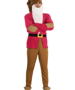 Fun Costumes Disney Grumpy Dwarf Costume For Adults 16 Fun Costumes Disney Grumpy Dwarf Costume For Adults -Wonderful Halloween Costumes Shop adult grumpy dwarf costume alt 6