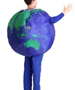 NingBo Wonderful Industry & Trade Ltd Adult Inflatable Earth Costume -Wonderful Halloween Costumes Shop adult inflatable earth costume alt 4