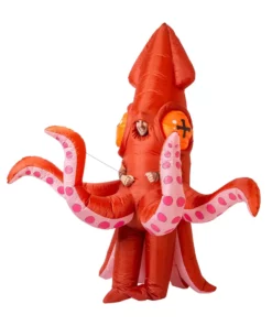 Joyin Inflatable Giant Squid Costume For Adults -Wonderful Halloween Costumes Shop adult inflatable giant squid costume alt 1