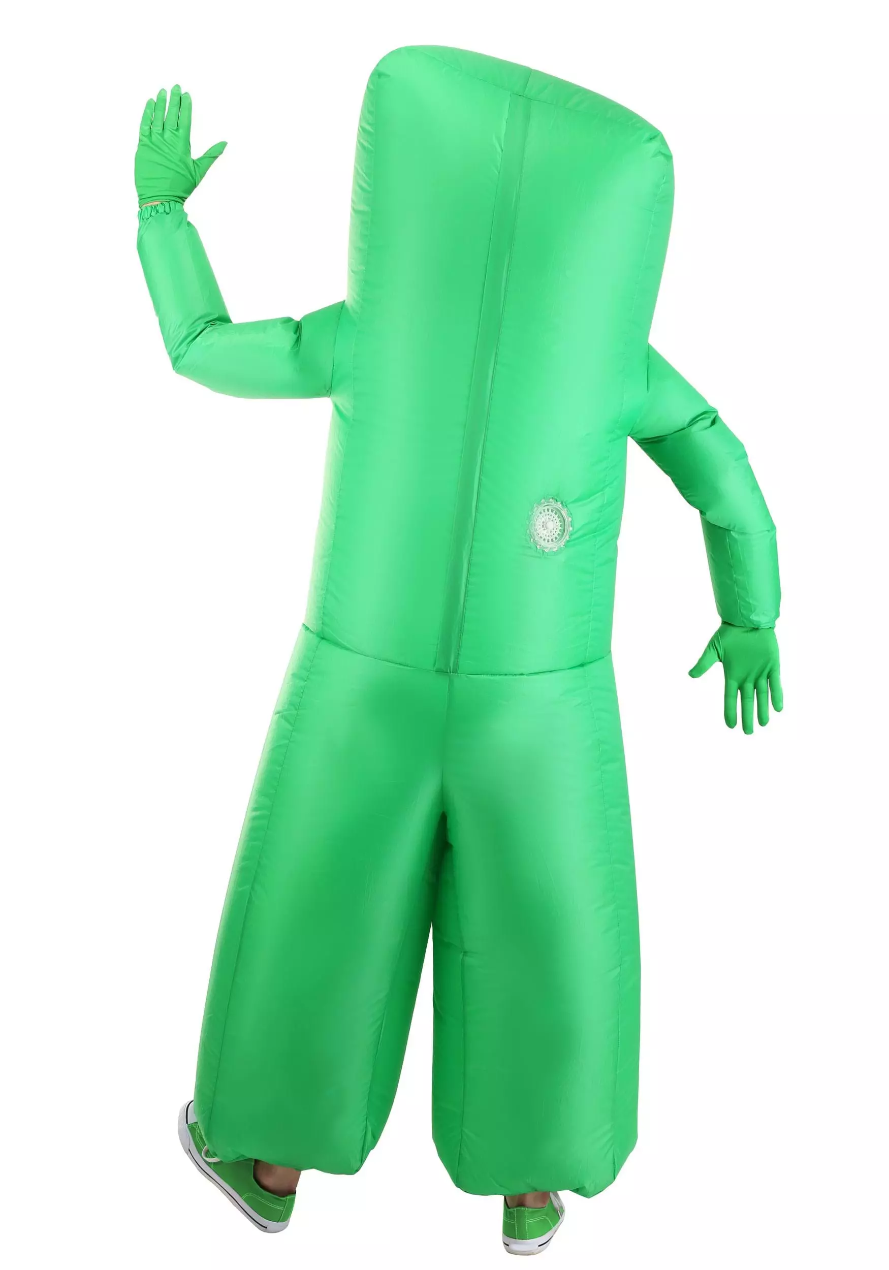 NingBo Wonderful Industry & Trade Ltd Inflatable Gumby Costume Adult 4 NingBo Wonderful Industry & Trade Ltd Inflatable Gumby Costume Adult - Image 2