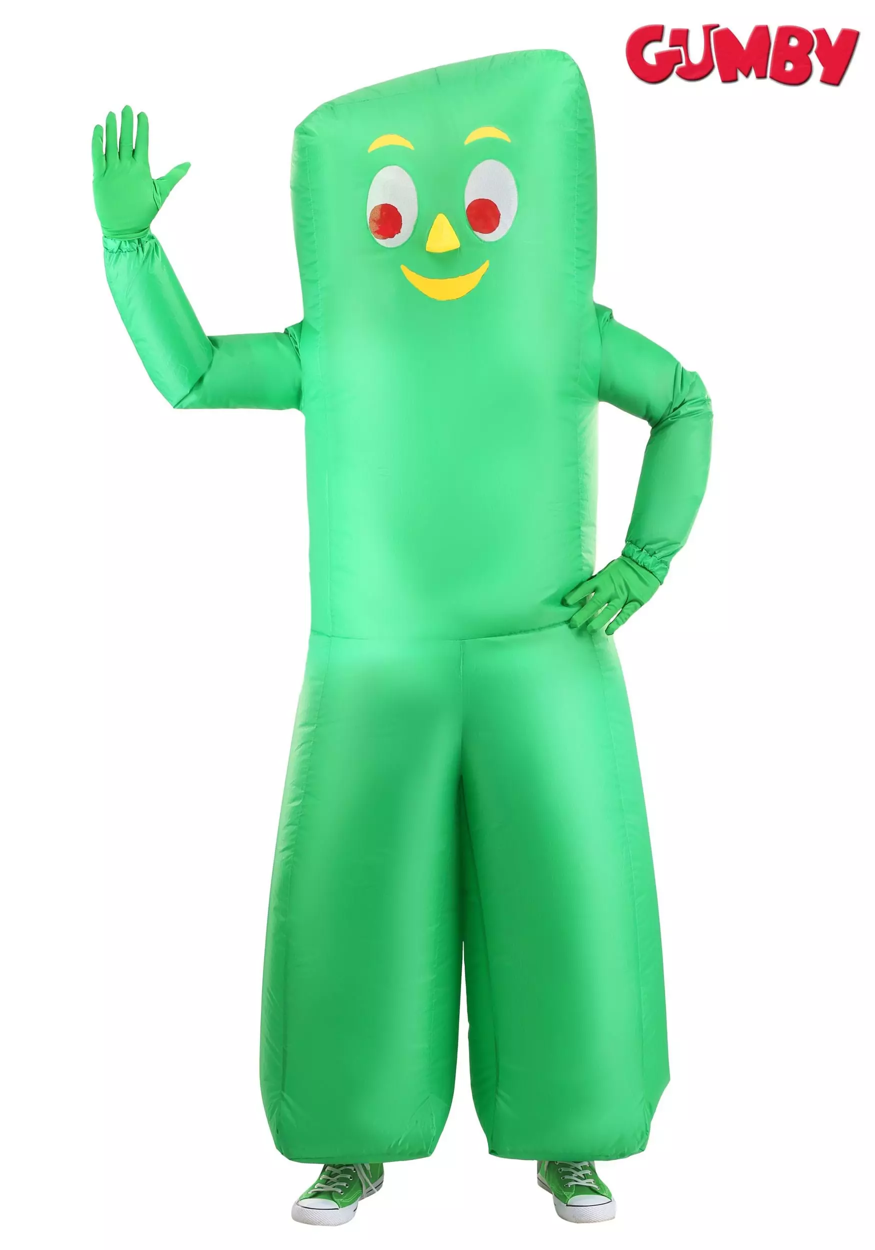 NingBo Wonderful Industry & Trade Ltd Inflatable Gumby Costume Adult 3 NingBo Wonderful Industry & Trade Ltd Inflatable Gumby Costume Adult