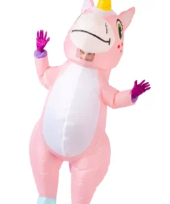 Joyin Inflatable Pink Unicorn Costume For Adults
