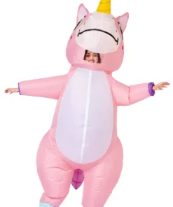 Joyin Inflatable Pink Unicorn Costume For Adults -Wonderful Halloween Costumes Shop adult inflatable pink unicorn costume alt 2