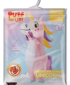 Joyin Inflatable Pink Unicorn Costume For Adults -Wonderful Halloween Costumes Shop adult inflatable pink unicorn costume alt 7