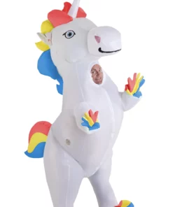 Morphsuits Adult Inflatable Prancing Unicorn Costume