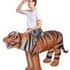 Goosh Inc. Inflatable Ride A Tiger Costume For Adults -Wonderful Halloween Costumes Shop adult inflatable ride a tiger costume