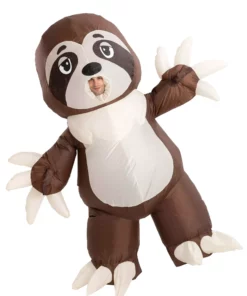 Joyin Inflatable Sloth Costume For Adults -Wonderful Halloween Costumes Shop adult inflatable sloth costume alt 3
