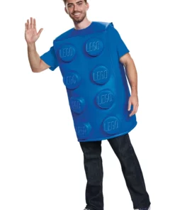 Disguise LEGO Adult Blue Brick Costume