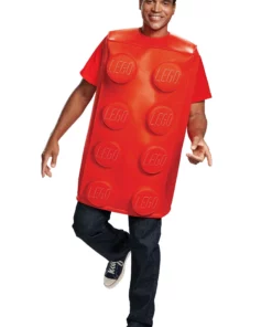 Disguise LEGO Adult Red Brick Costume